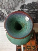 北宋钧窑盘口尊~欣赏