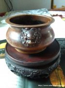 大明宣德年制款铜炉