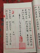 程俊良手抄本----欣赏3