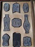 明代程君房制孝子图套墨