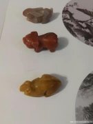 和田玉雕件一组