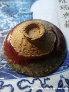 北宋钧窑玫瑰红茶盏