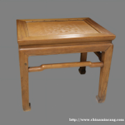 清黄花梨方凳四只