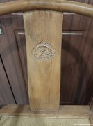 清黄花梨龙纹圈椅一对