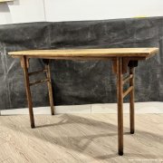 清黄花梨平头案